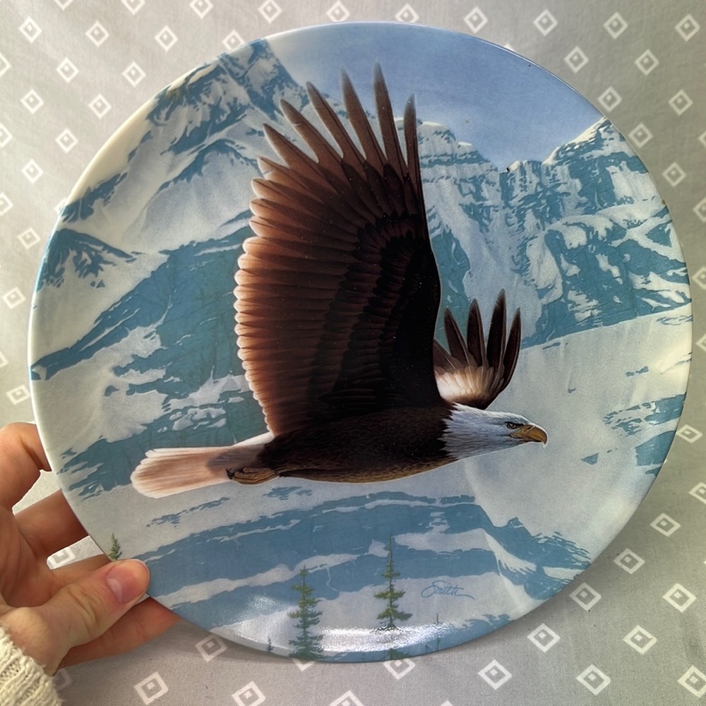 “The Bald Eagle” Collectible Plate